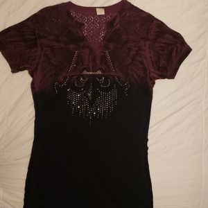 Two tone Affliction shirt